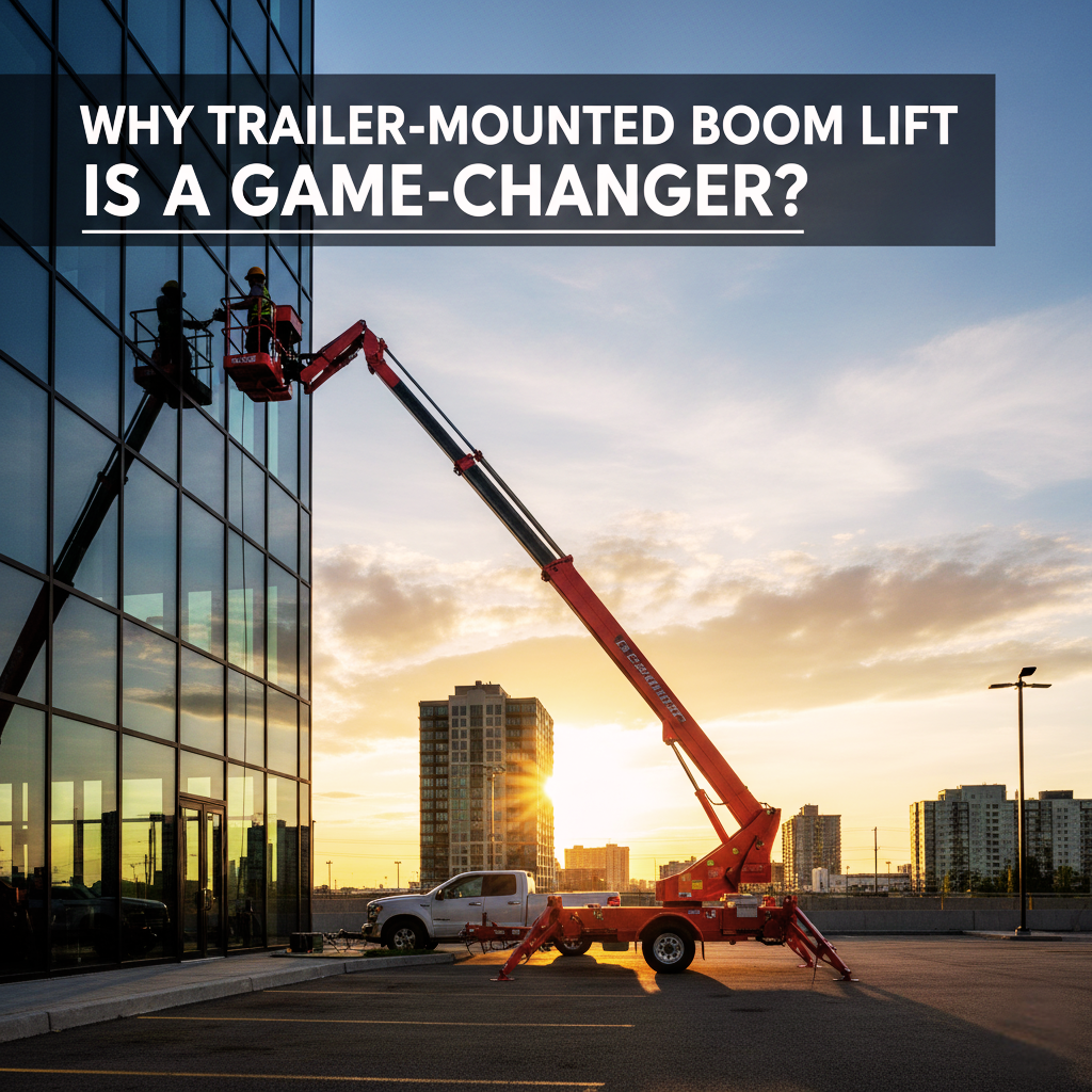 Why a Trailer-Mounted Boom Lift is a Game-Changer for Your Job Site?