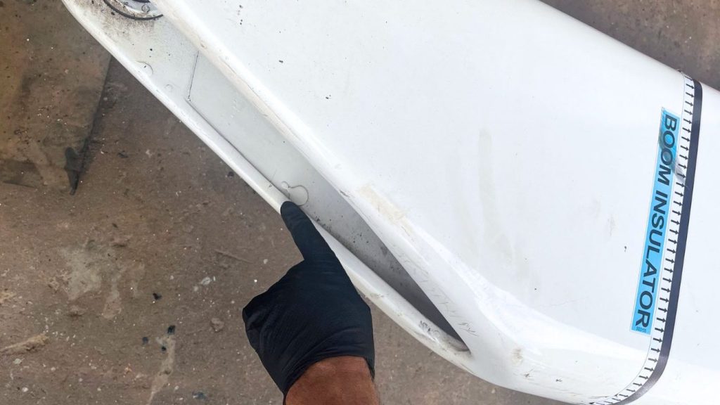 Crack in truck-mounted EWP boom identified during inspection