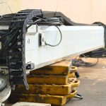 10 year EWP major inspection boom section stripped for structural assessment
