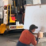 EWP refurbishment underway in the EWP Systems workshop on the Sunshine Coast.